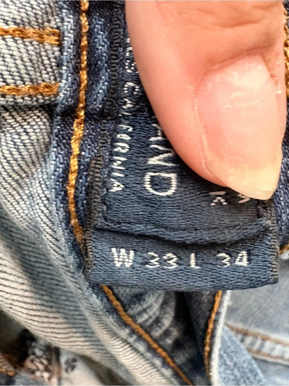 Lucky Jeans Mens 34 361 Vintage Blue Straight Leg Mid Rise Medium Wash Relaxed